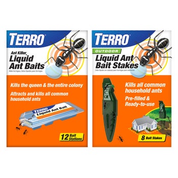 Terro Liquid Ant Baits and Stakes, Indoor and Outdoor