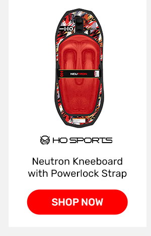 HO Sports Neutron Kneeboard with Powerlock Strap