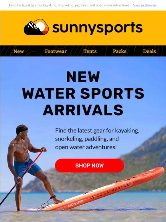 New Water Sports Arrivals