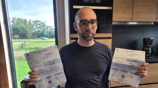 Na 20 jaar krijgt trucker Tom (38) plots verkeersboetes van ex-werkgever in de bus: “Ik moet nog hopen dat het bedrag niet oploopt”