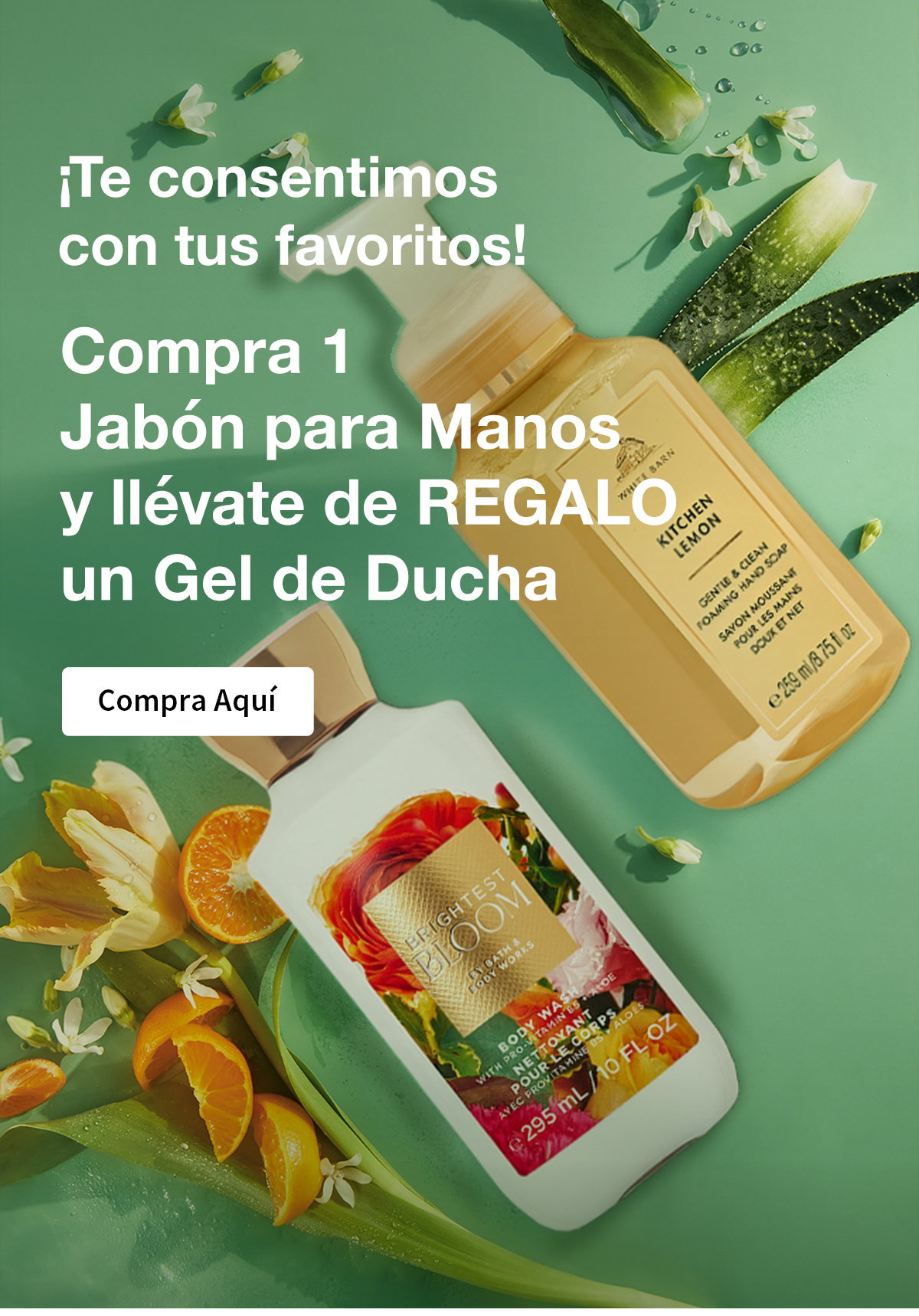 Llévate de REGALO un gel de Ducha
