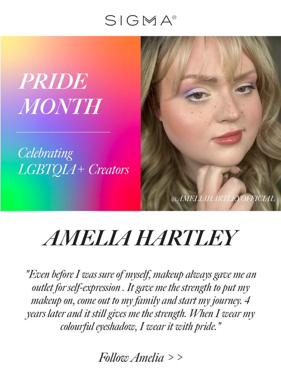 Pride Month Spotlight: Amelia Hartley 💌