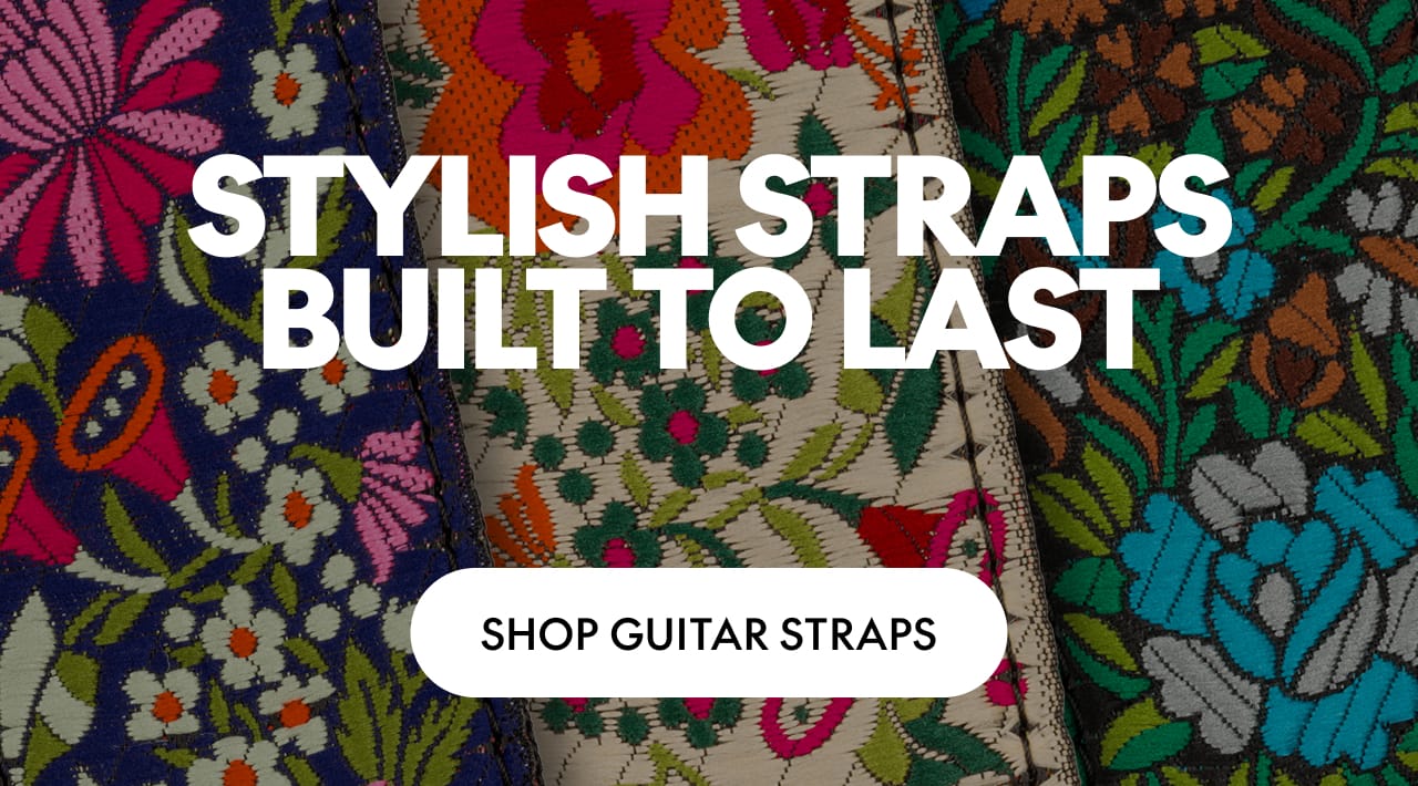 Stylish Straps Built to Last | Shop Guitar Straps