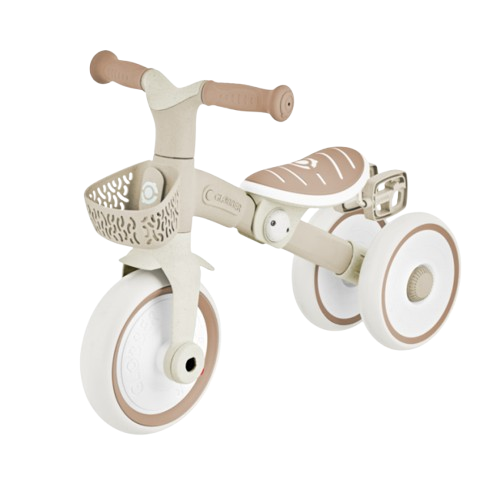 Велосипед Globber Learning trike plus 2 в 1 кокосовий