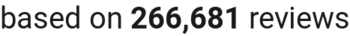 Trustpilot number of reviews