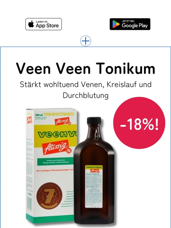 -18% auf Veen Veen Tonikum! 💙