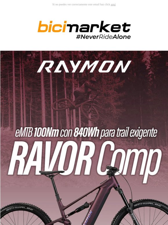 ⚡ Raymon Ravor Comp: eMTB 100Nm y 840Wh