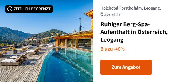 Ruhiger Berg-Spa-Aufenthalt in Österreich, Leogang