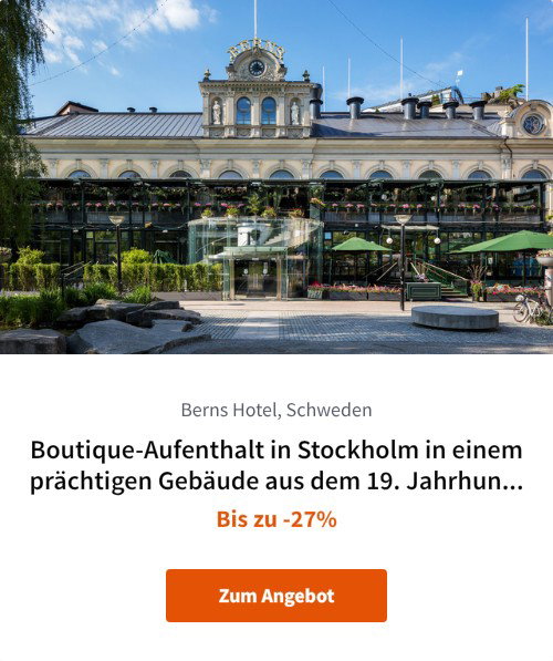 Boutique-Aufenthalt in Stockholm in einem prächtigen Gebäude aus dem 19. Jahrhundert.