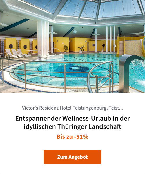 Entspannender Wellness-Urlaub in der idyllischen Thüringer Landschaft