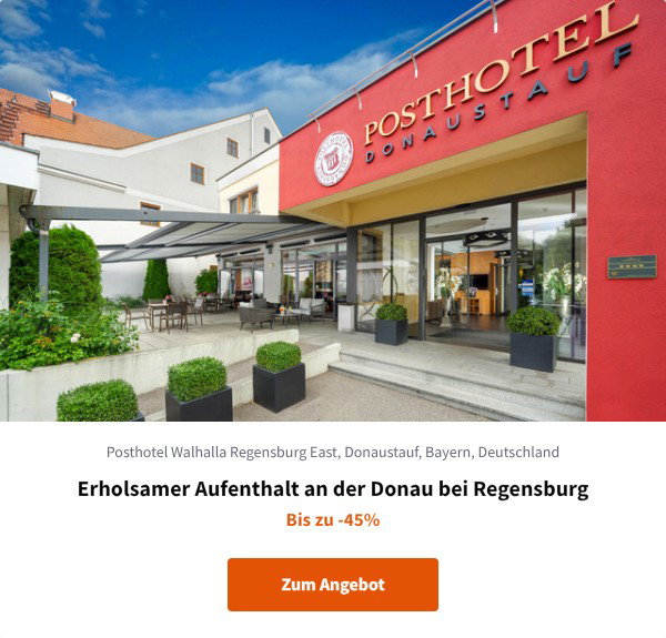 Erholsamer Aufenthalt an der Donau bei Regensburg