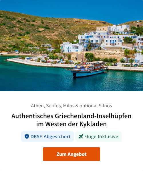 Authentisches Griechenland-Inselhüpfen im Westen der Kykladen