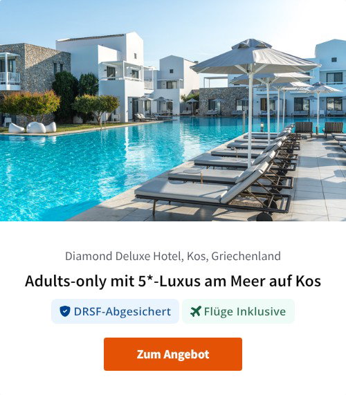Adults-only mit 5*-Luxus am Meer auf Kos