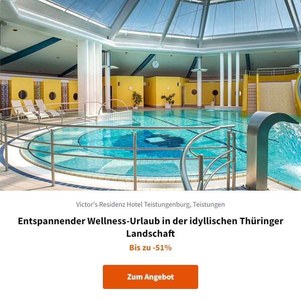 Entspannender Wellness-Urlaub in der idyllischen Thüringer Landschaft