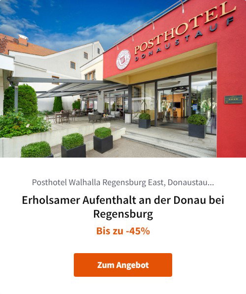 Erholsamer Aufenthalt an der Donau bei Regensburg