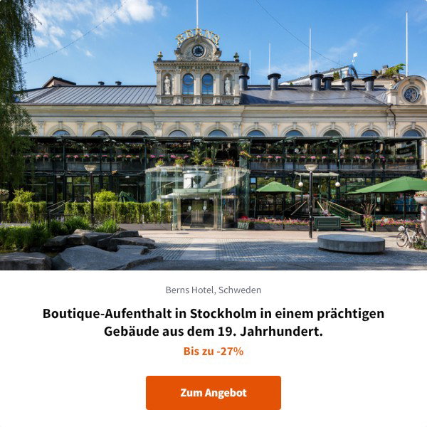 Boutique-Aufenthalt in Stockholm in einem prächtigen Gebäude aus dem 19. Jahrhundert.