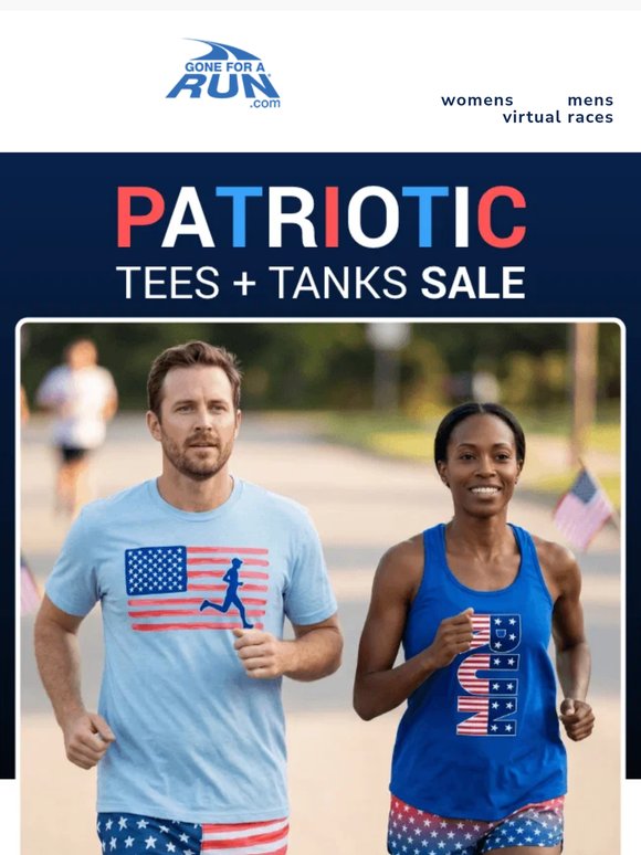 $23 Today: 4th of July Running Tees