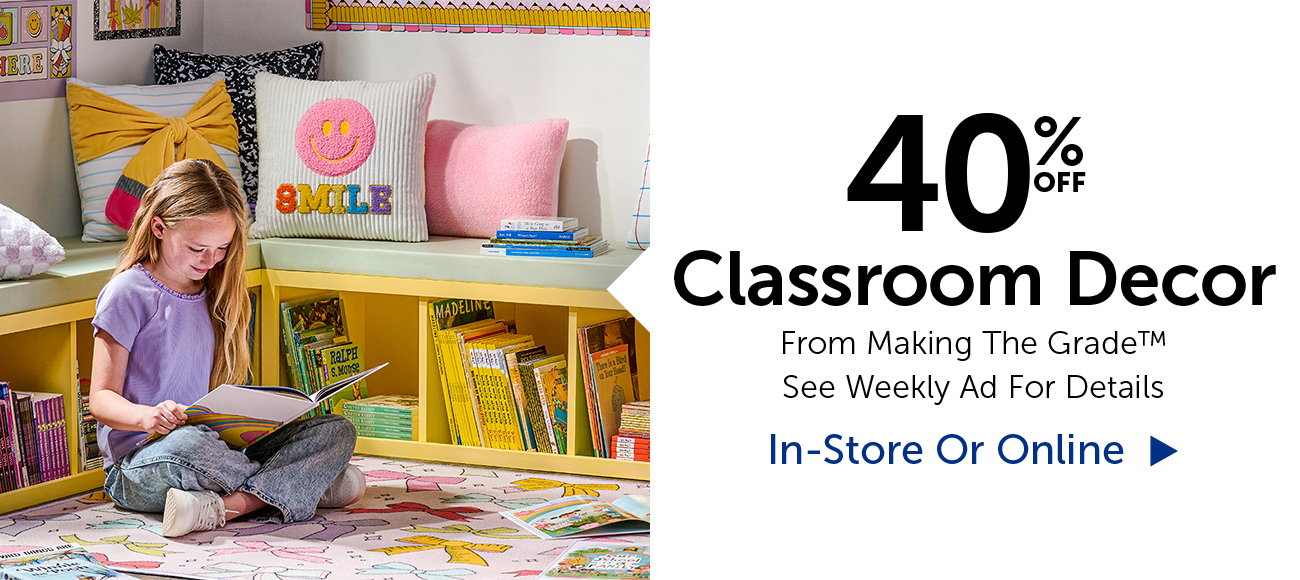 40% Off Classroom Decor - From Making The Grade™