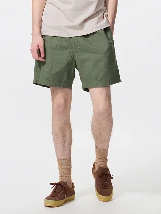 Linen Blend Easy Shorts | 5