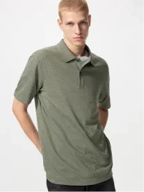 AIRism Cotton Pique Polo Shirt