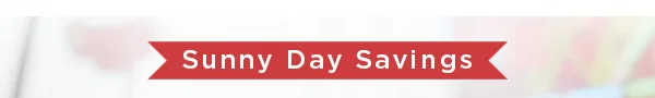 Sunny Day Savings