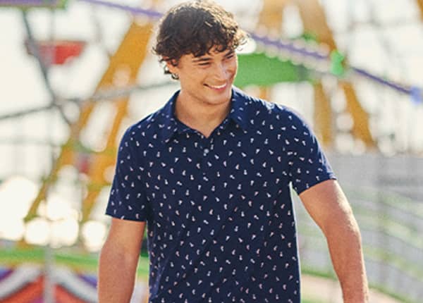 Image of Jockey model in a polo
