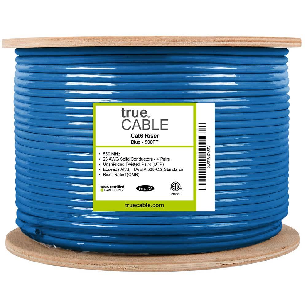 Image of Cat6 Riser Ethernet Cable｜Unshielded