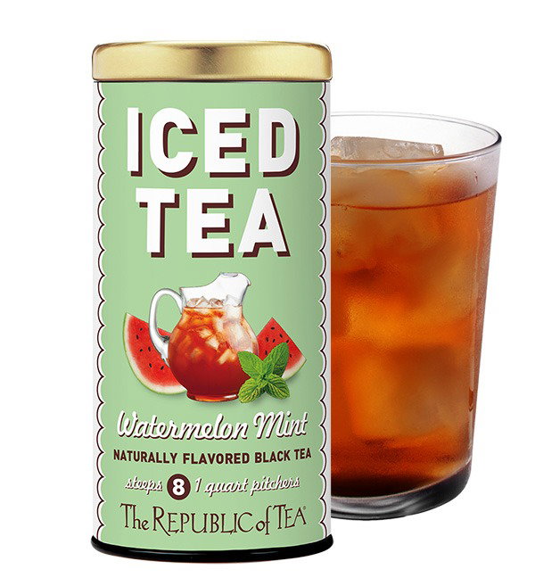 Watermelon Mint Black Large Iced Tea Pouches
