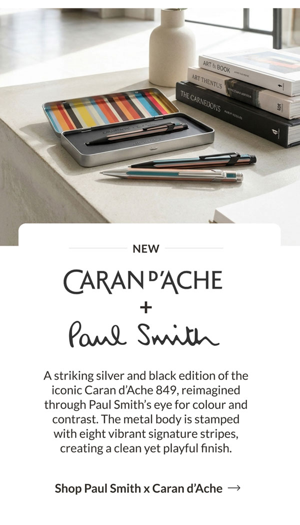new caran dache x paul smith