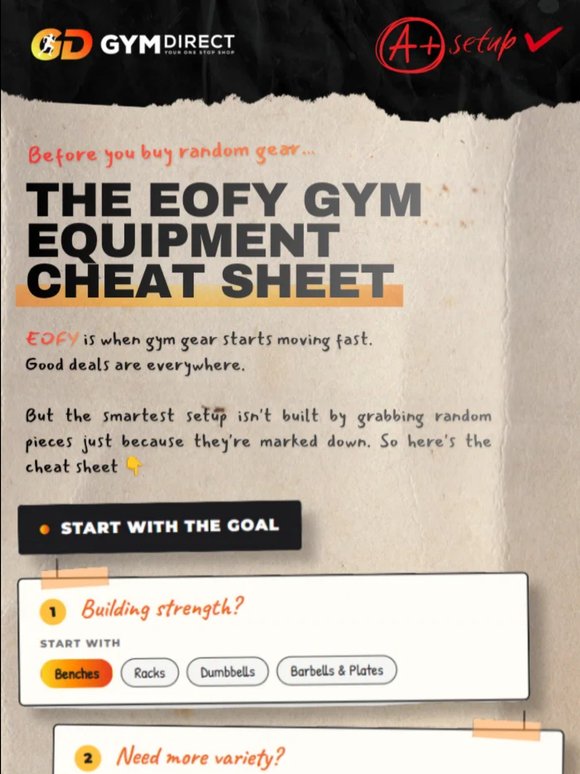 Before you buy random gym gear, read this👉