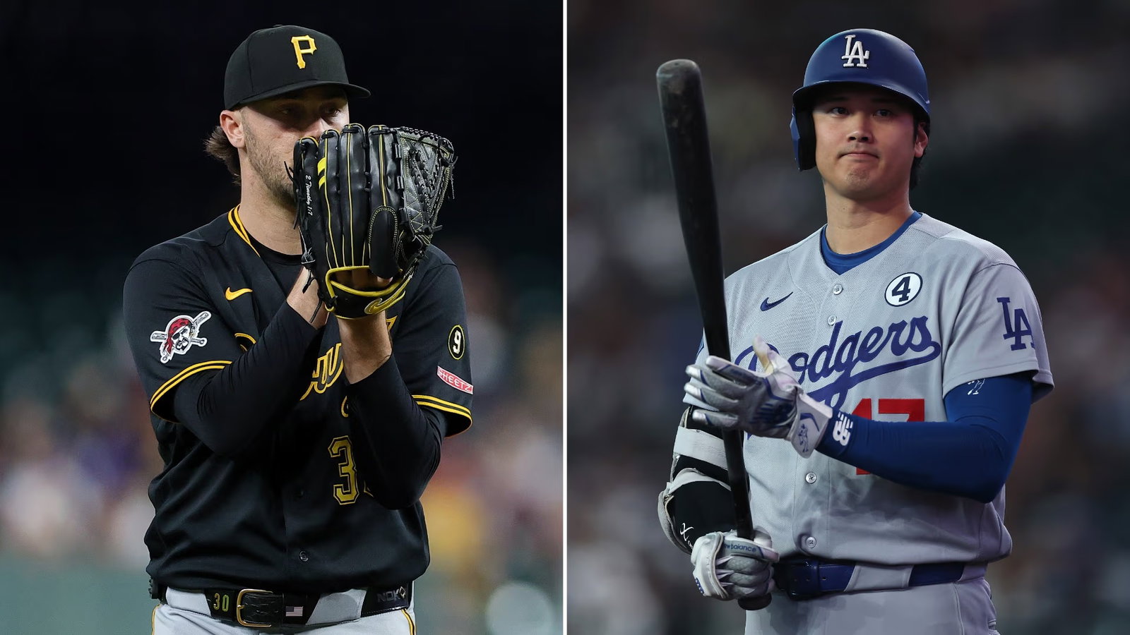 Paul Skenes and Shohei Ohtani