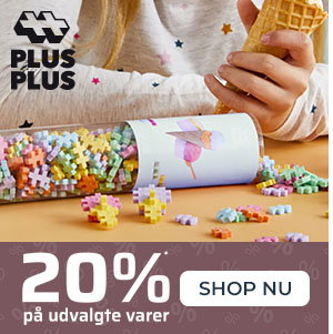 Spar 20% på Plus-Plus