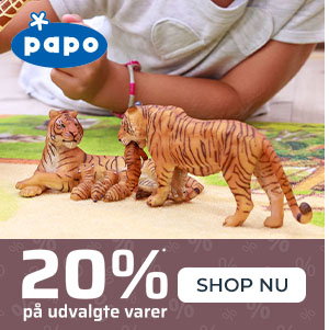 Spar 20% på Papo