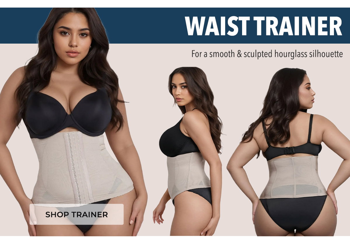 Voluptuosa Shapewear Waist Trainer, Tummy Control Shapewear, Fajas Body Shaper for an Hourglass Figure