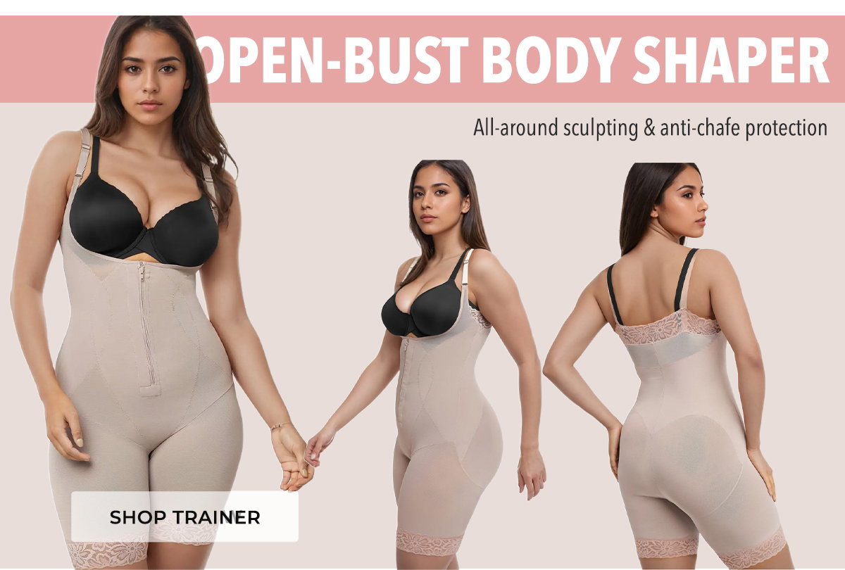 Voluptuosa Shapewear Bodysuit with Tummy Control, Wear Your Own Bra Shapewear for Women, Faja Body Shaper