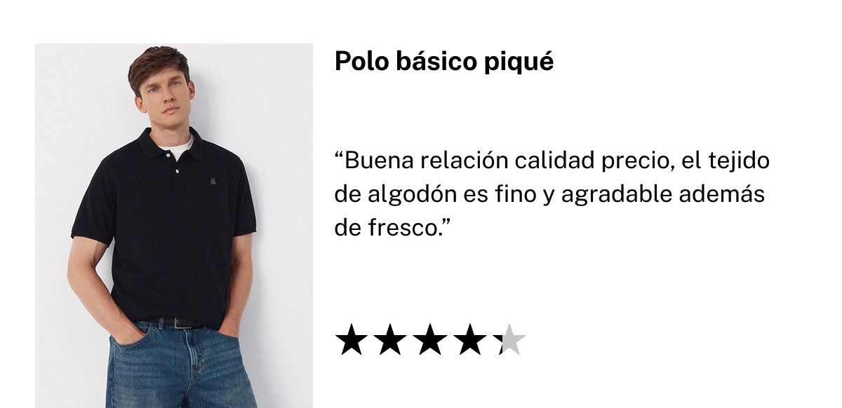 POLO BÁSICO PIQUÉ