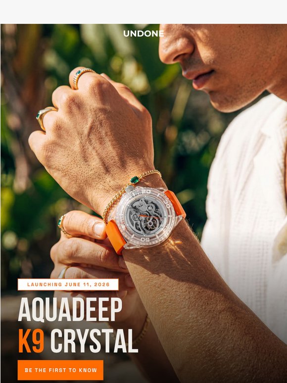 The Aquadeep K9 Crystal - Coming June 11th