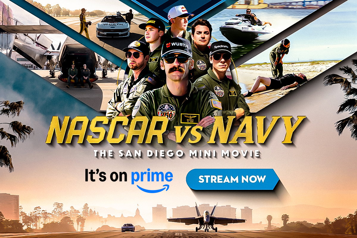 NASCAR vs. The Navy | Stream Now | It's on Prime