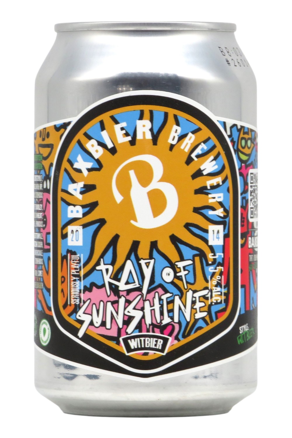 Baxbier Ray of Sunshine Witbier 0,33l