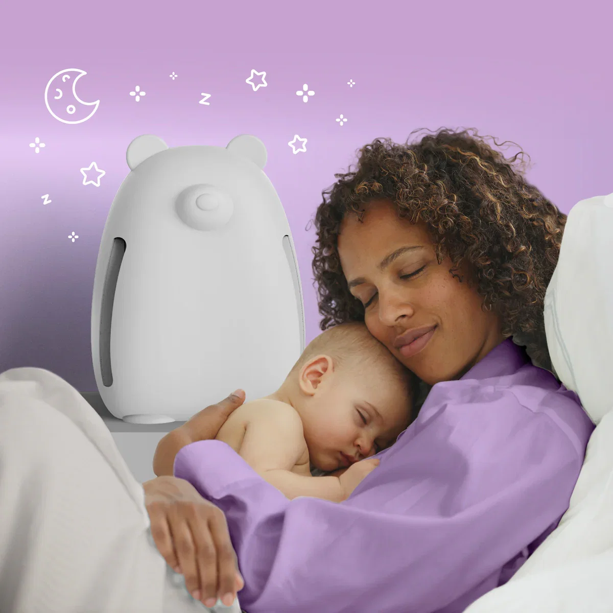 Image of Bear-Shaped HEPA UV‑C Air Purifier