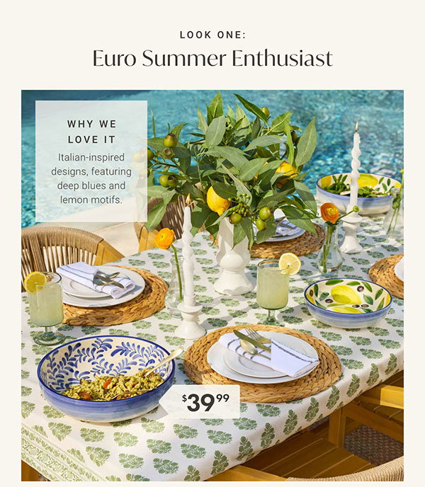 Look One: Euro Summer Enthusiast