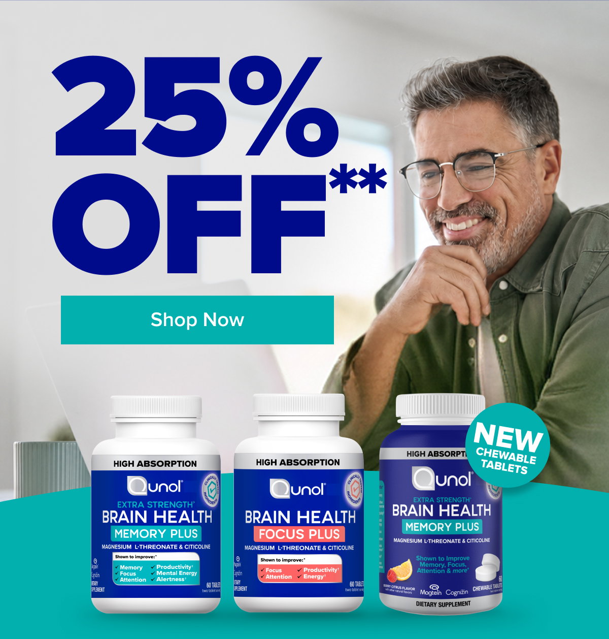 25% OFF the Full Brain Health Collection**