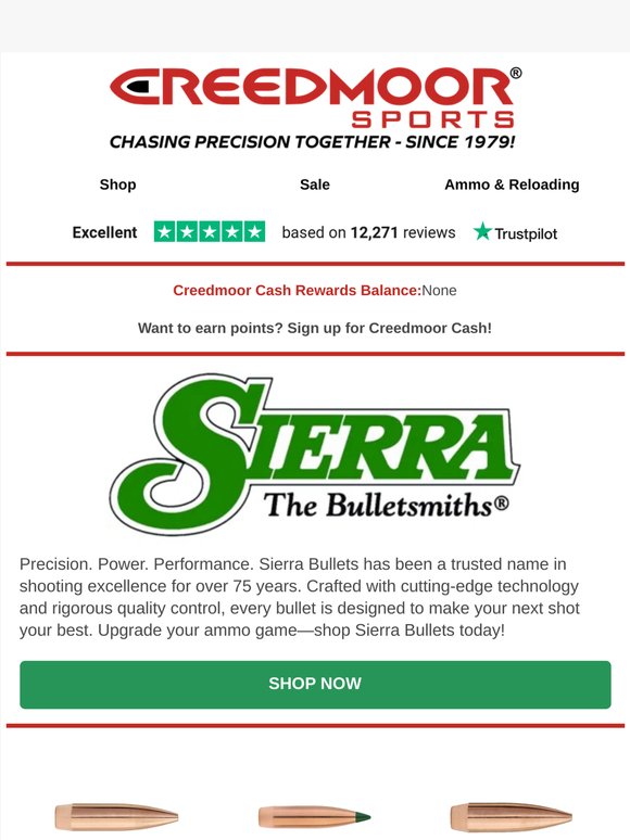 Unleash Unrivaled Accuracy with Sierra Bullets