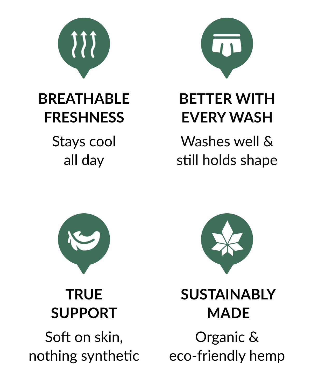 Sustainably made