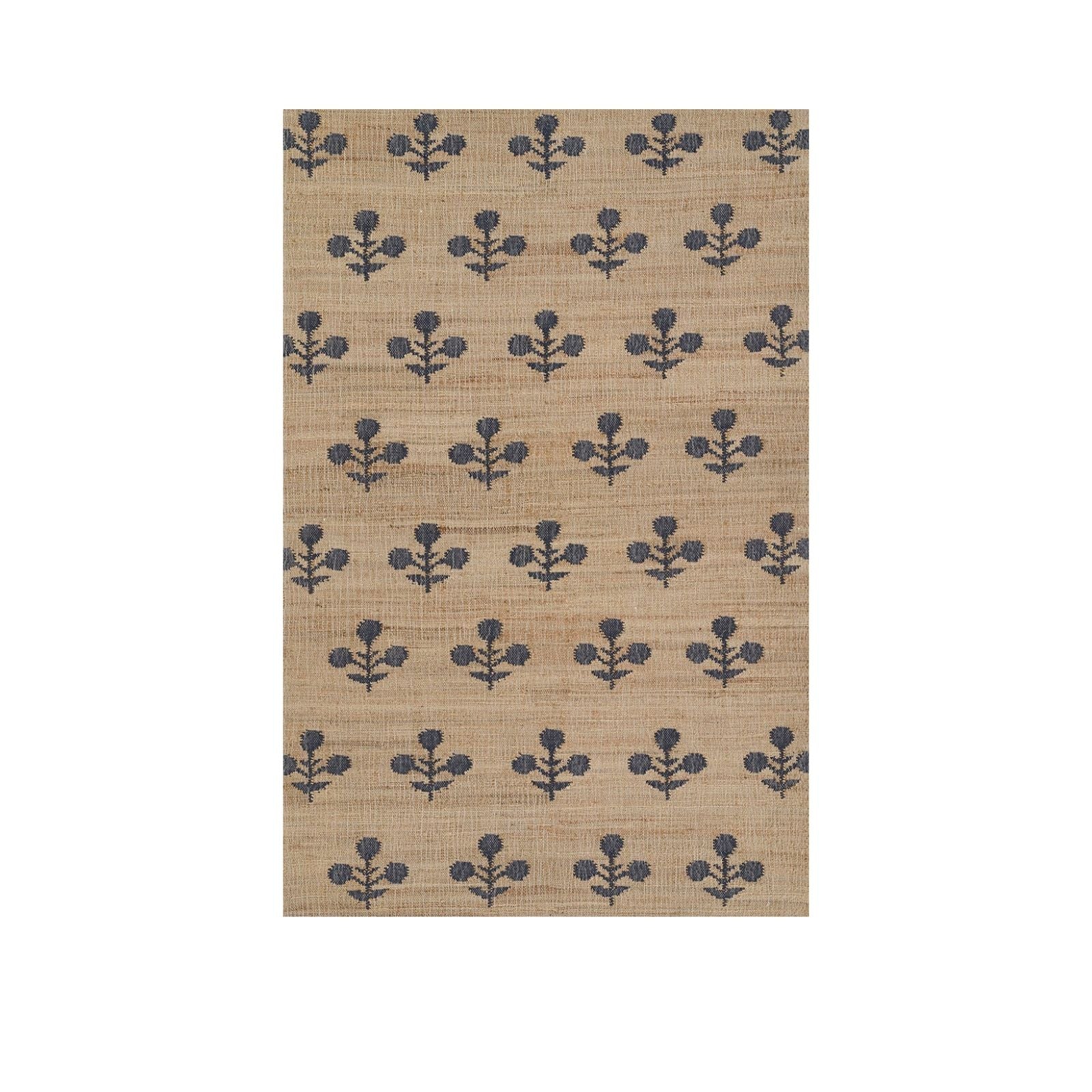 Image of Orchard Bloom Rug in Navy