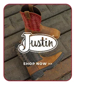 JUSTIN | SHOP NOW >>