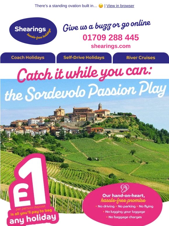 NEW holiday! Five years in the making… fancy it?