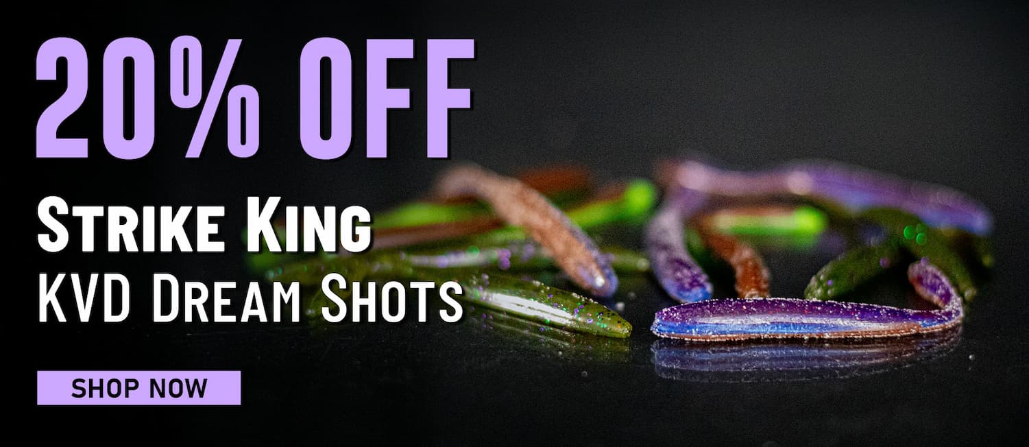 20% Off Strike King KVD Dream Shots Shop Now