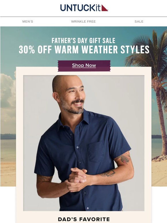30% Off The Shirt Every Dad Should Own