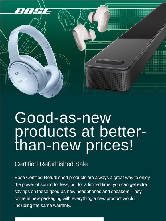 New refurbished colours now available!